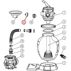 Манометр Aquaviva Lagoon, (211000022)
