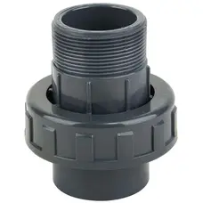 Муфта ПВХ Kripsol EHR30 50.C розбірна, із зовнішньою різьбою d50х2"