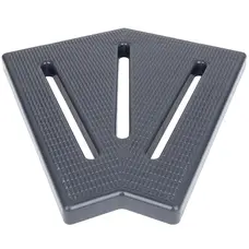 Кутовий елемент Aquaviva KKG-30-2 Classic для переливної решітки, 45°, 295х25 мм (сірий)