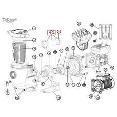 Муфта підключення насоса Hayward Tristar 63 мм (SP3200UNKIT63)