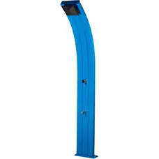 Душ сонячний Aquaviva Dada алюмінієвий з мийкою для ніг, блакитний D320/5012, 30 л