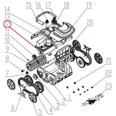 Акумулятор до пилососа Wybotics WY200 (№12 D.2.12.063)