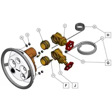 Комплект обв'язки протитечії Pahlen Jet Swim 2000, під збірний каркас