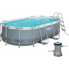 Каркасний басейн Bestway 56620 (427х250х100 см) з картриджним фільтром та драбиною