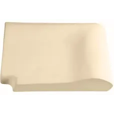 Кутовий копінговий камінь Aquazone зовнішній, 250x300x50-25 мм (бежевий)