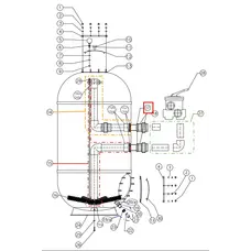 Ущільнювальне кільце для фільтрів CAPRI-HP 800, 950 (35012535)