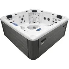 СПА-басейн Aquajoy Santorini (220х220х95 см), Сріблясто-білий мармур