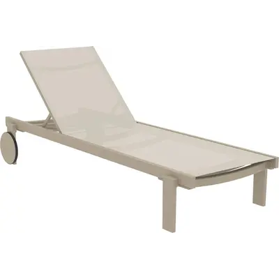 Шезлонг Aquajoy Casablanca, сіро-коричневий