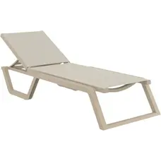 Шезлонг Aquajoy Rio PRO, сіро-коричневий