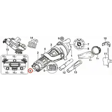 Зливний клапан на колбу Kokido для пилососа Voltera 56