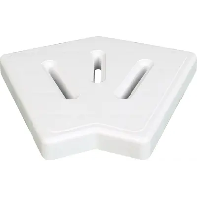 Кутовий елемент Aquaviva KP HKE24-G для переливної решітки 45° 195х25 мм