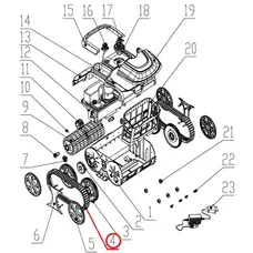 Ремінь до пилососа Wybotics WY200, (Belt №4/WY200)