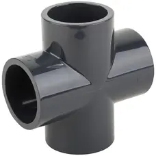 Хрестовина ПВХ Kripsol CZ1063.C, d63