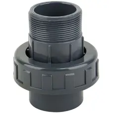 Муфта ПВХ Kripsol EHM30 50.C розбірна, із зовнішньою різьбою d50х1-1/2"