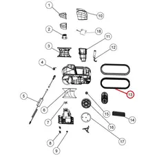 Гусеничний ремінь для робота-пилососа Fairland X30-X80