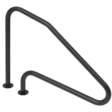 Поручень Flexinox 87188143 для римських сходів FX-01 Nero (1255 мм, фланець, AISI-316L)