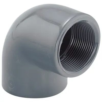Коліно ПВХ Hidroten ВР-ВР 1002306, різьбове, d2"