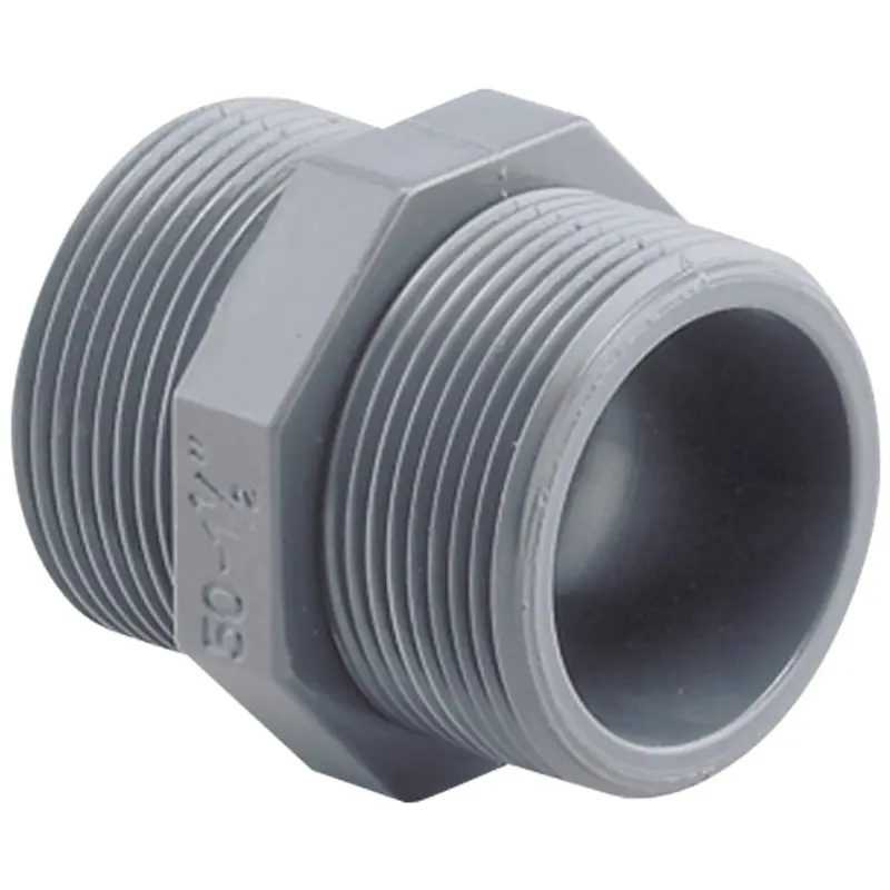 Ніпель ПВХ Hidroten НР-НР, 1002409, d4"