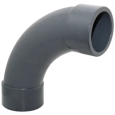 Відвід ПВХ Hidroten 1001704 плавний 90°, d50 мм