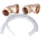 Комплект кутів на 90° Fitstar 7945051 для Taifun, Taifun-Duo, 2-1/2", для солоної води
