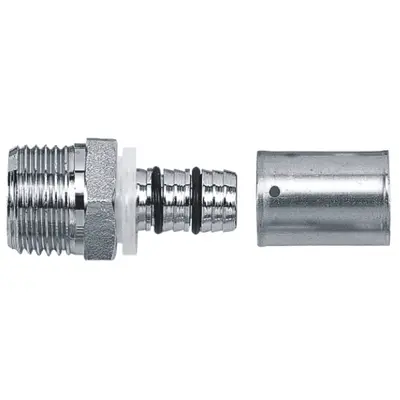 Муфта Rifeng з зовнішньою різьбою 20х1/2"