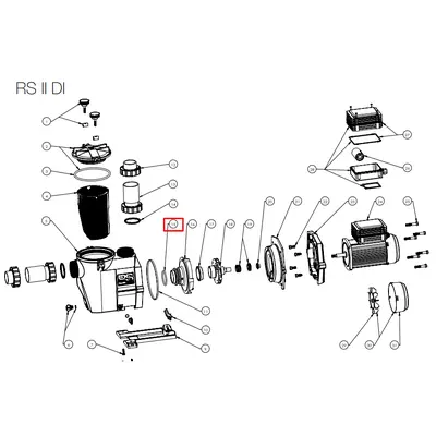 Прокладка дифузора насоса Hayward RS II (SPX4000Z1DI)