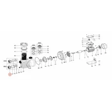 Гайка муфти насоса QP Starpump Pro 63 мм (221120)