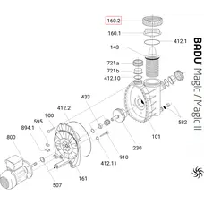 Гайка префільтра Speck BADU PICCO ІІ/MAGIC (292.1616.020)
