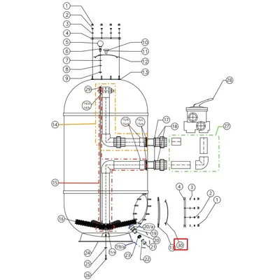 Бічна кришка/люк для CAPRI-HP (35012555)