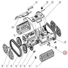 Зовнішній світлодіодний індикатор до пилососа Aquajoy Cyclone C1 Pro (S.OS7010.23.A.002)