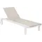 Шезлонг Aquajoy Casablanca, білий із сіро-коричневим