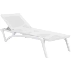 Шезлонг Aquajoy Pacific, білий