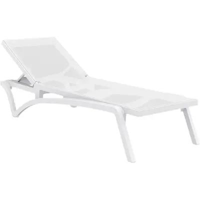 Шезлонг Aquajoy Pacific, білий
