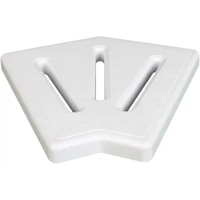 Кутовий елемент Aquaviva KP HKE26 для переливної решітки 45° 245х22 мм