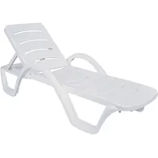 Шезлонг Aquajoy Havana, білий