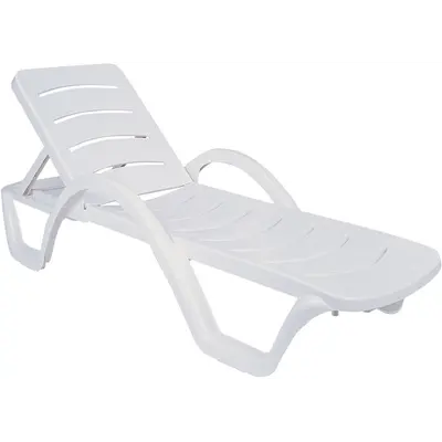 Шезлонг Aquajoy Havana, білий