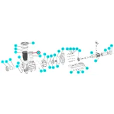 Гайка з'єднувальна насоса SLP, (A31020025 №1)