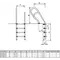 Сходи для громадського басейну Golfinho E5087.2 (2 сходинки), AISI-316