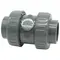 Зворотний клапан ПВХ Effast CDRCBD0200 кульовий, з ущільненням EPDM, d20