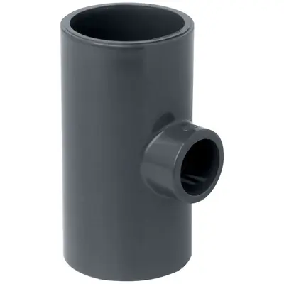 Трійник ПВХ Era UST0250х20 редукційний, d50х20 мм