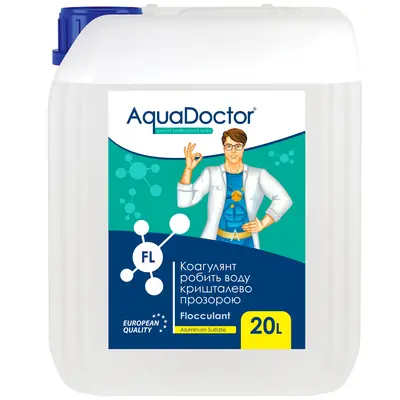 Коагулянт для басейну AquaDoctor FL 20 л рідкий