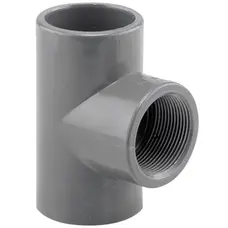 Трійник перехідний 90° ПВХ Hidroten 1002225, BP, d50 мм, 1 1/2"
