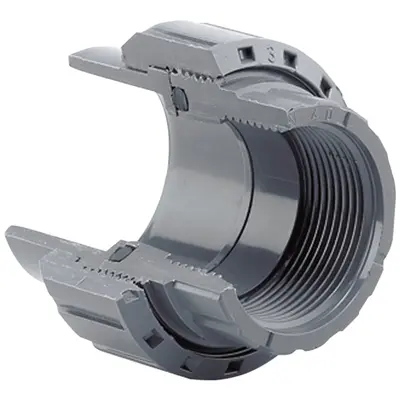 Муфта розбірна ПВХ Hidroten ВР 1002028, перехідна, d1/2"-20 мм