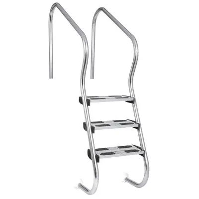 Сходи для басейну Hayward EAF3 Easy access (3 сходинки), для широкого борту, AISI-316