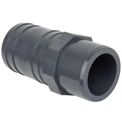 Штуцер ПВХ Effast RDRPGD0400 для шланга, клейовий d40
