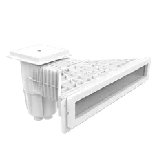 Скімер Emaux EM0180-SC MIRROR під бетон, латунні вставки