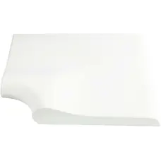 Кутовий копінговий камінь Aquazone 320x400x50-25 мм, білий