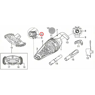 Клапан Kokido для пилососа Telsa EV50CBX