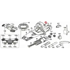 Блок мотора з акумулятором Kokido для пилососа Voltera 60