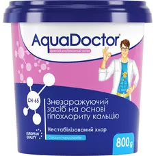 Шок-хлор для басейну AquaDoctor CH-65 0.8 кг в гранулах нестабілізований